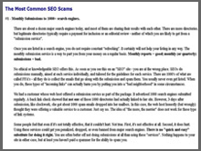 Most Common SEO Scams